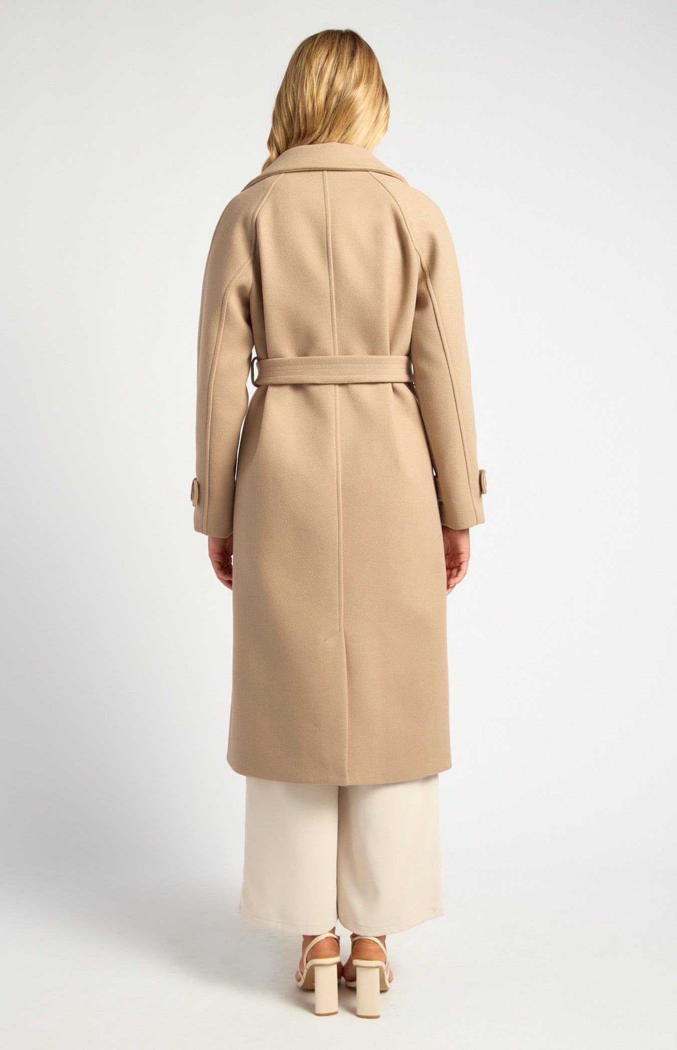 Heavyweight Felt Raglan Sleeve Coat