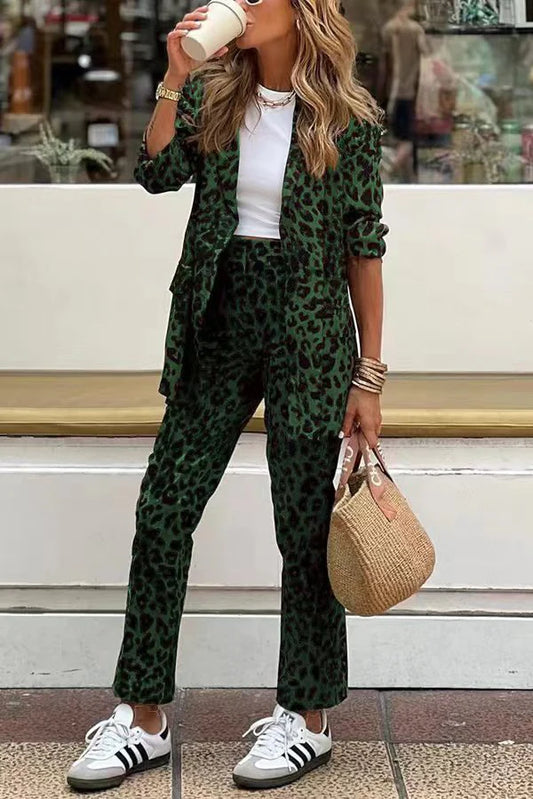 Savanna™ Leopard Print Lounge Set – Bold. Effortless. Unapologetically You.