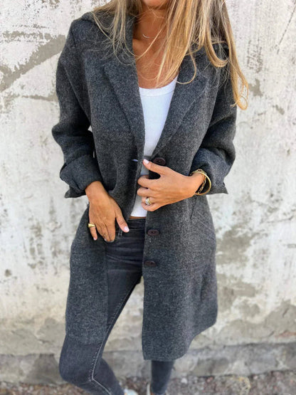 Baylea – Women’s Long Wool Coat