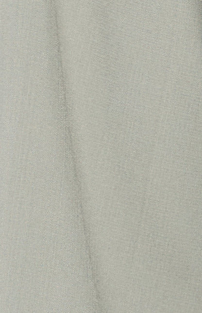 Textured Front Tie Bubble Sleeve Top