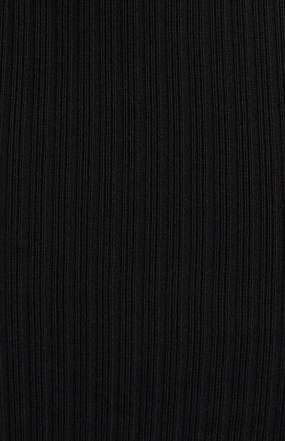 Detachable Low Waist Belt Knit Mini Dress